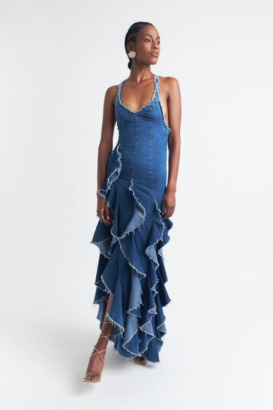 Vestido Denim Sirena