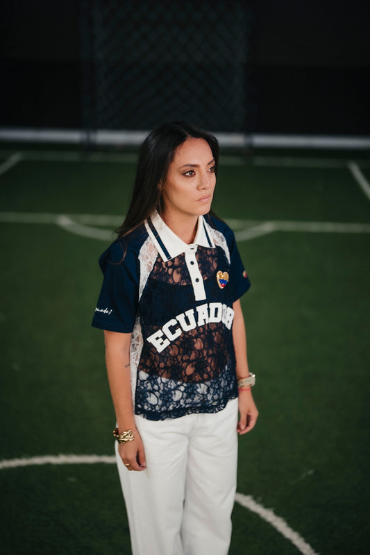 Camiseta azul Ecuador