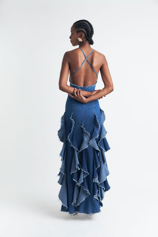 Vestido Denim Sirena