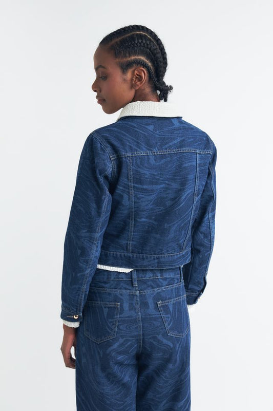 CHAQUETA JEAN MARINA